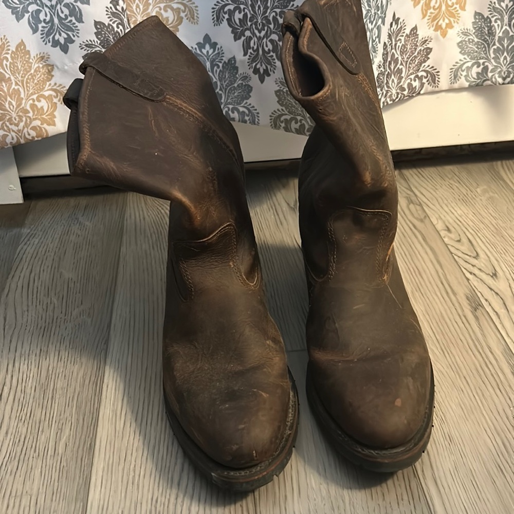 Double H aeroglide boots size 10 steel toe